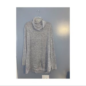 a.new.day gray turtle neck over sized shirt